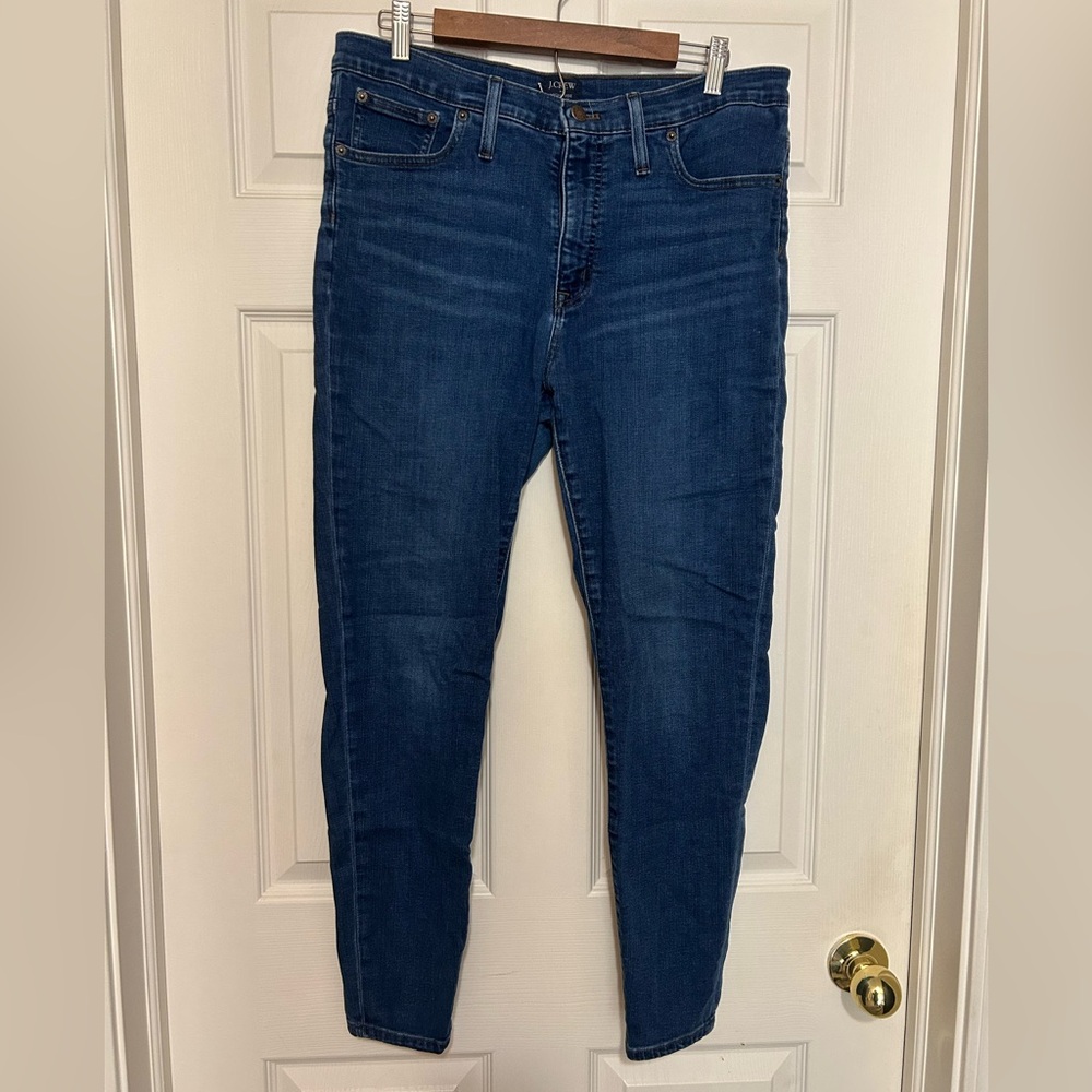 J. Crew Blue Skinny Jeans